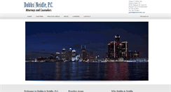 Desktop Screenshot of dobbsneidle.com